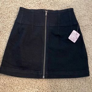 free people mini skirt